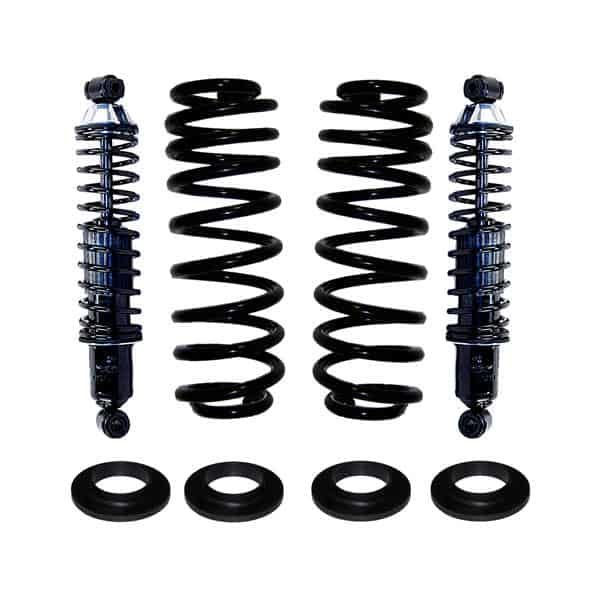 1994-2003 Ford Windstar Rear Suspension Air Bag to Coil Spring Conversion & Heavy Duty Coil Over Gas Shocks Kit