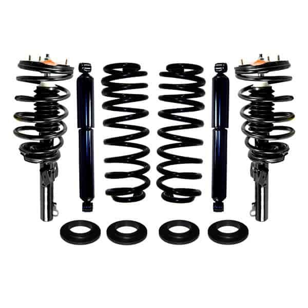 1994-2003 Ford Windstar 4Wheel Air Suspension Conversion & Rear Regular Gas Shocks Kit