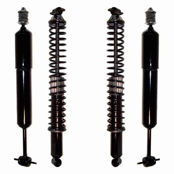 1995-1999 Ford Explorer 4Wheel Air Ride Suspension Air to Gas Shocks Conversion Kit