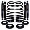 1997-2002 Ford Expedition 2WD Front Gas Shocks Replacements with Rear Suspension Air Bag to Coil Spring Conversion & Gas Shocks Kit