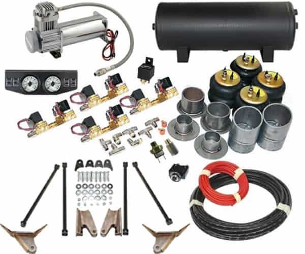 2002-2004 Dodge Ram 2500, 3500, Dually Complete Air Suspension Kit